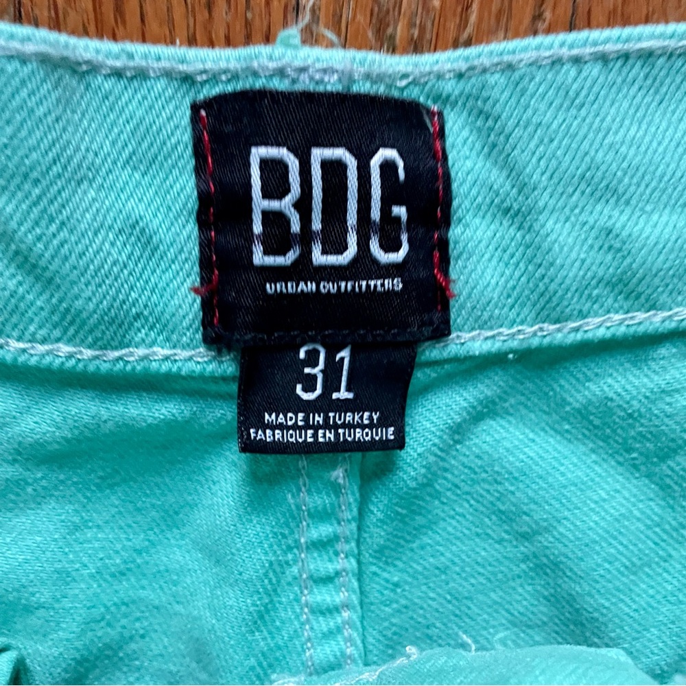 BDG Urban Outfitters new with tags turquoise cargo jeans - Picture 4 of 6